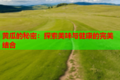 黄瓜的秘密：探索美味与健康的完美结合