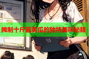 腌制十斤酱黄瓜的独特美味秘籍